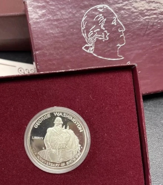 楽天市場】ジョージ・ワシントン生誕250周年記念コイン : WORLD