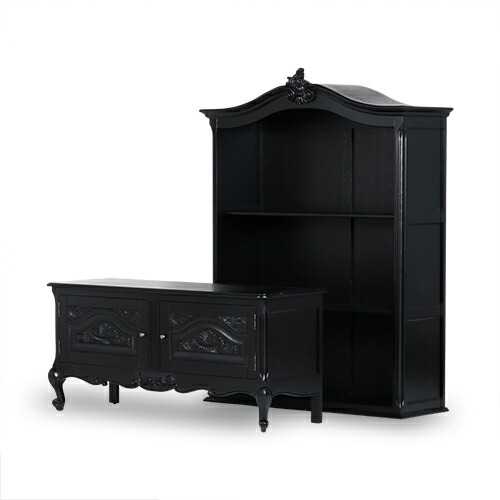 楽天市場】ロココ調家具 ブックケース キャビネット アンティーク