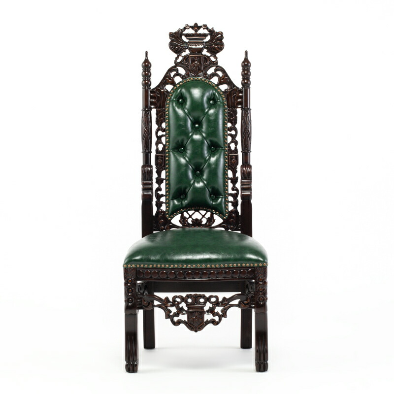 楽天市場】キングチェア 王様の椅子 アンティーク イス チェア