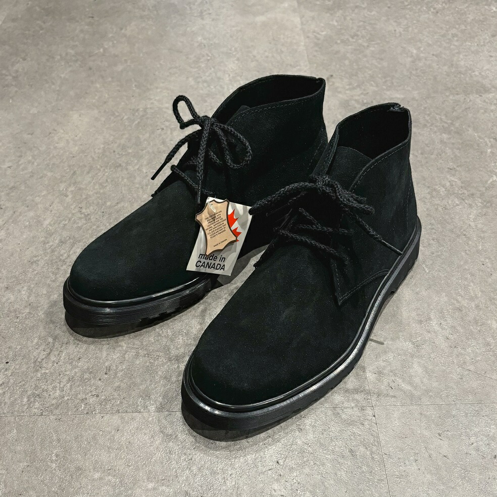 楽天市場】DEADSTOCK カナダ軍 Suede Chukka Boots Black / デッド