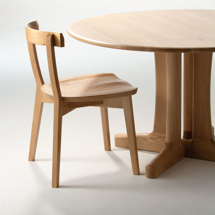 楽天市場】ダイニングチェア ナラ無垢 木製 無垢 国産 日本製 木製