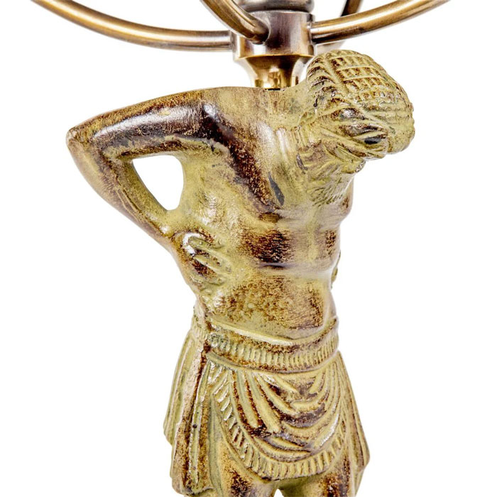 楽天市場】天球儀 インテリア雑貨 オブジェ アンティーク アトラス像