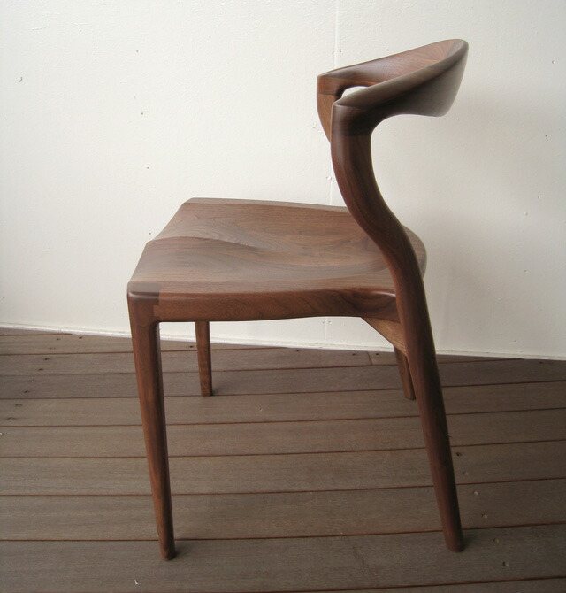 楽天市場】ダイニングチェア 無垢 ウォールナット 日本製 国産家具