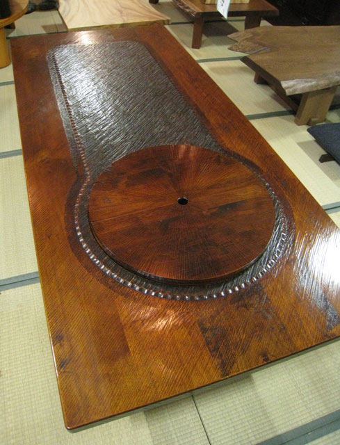 楽天市場】囲炉裏 いろり 囲炉裏テーブル 囲炉裏付きテーブル 座卓