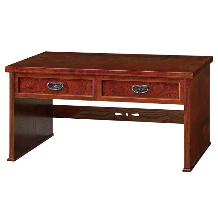 楽天市場】文机 引出し付 けやき調 日本製 机 つくえ 畳机 書斎机 日本