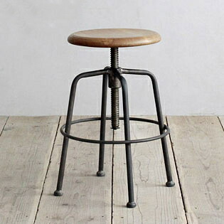 楽天市場】スツール おしゃれ 木製 アイアン 木製スツール オーク無垢