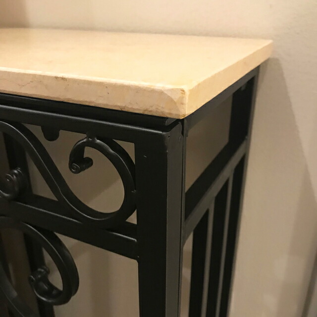 楽天市場】花台 コンソールテーブル コンパクト コンソール アイアン