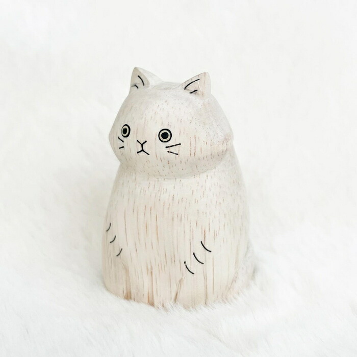 楽天市場】木彫りの置物 天然木 木彫り 置物 アニマル かわいい