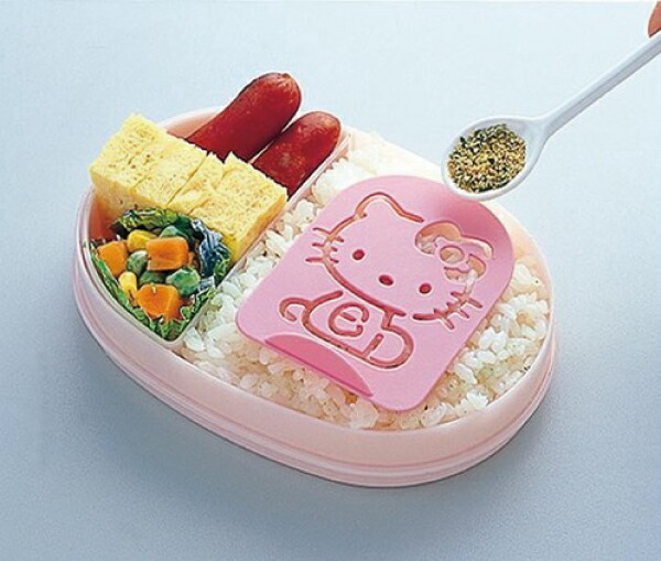 楽天市場】ハローキティ ふりかけプレート 3枚入り かわいい ふりかけ