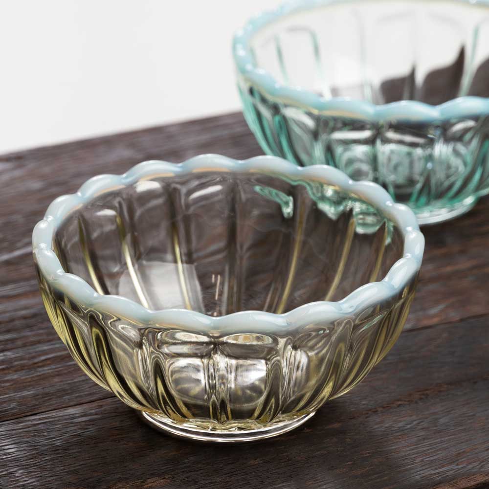 楽天市場】廣田硝子 雪の花 ひめ鉢 古代色 アンティークなスタイルの