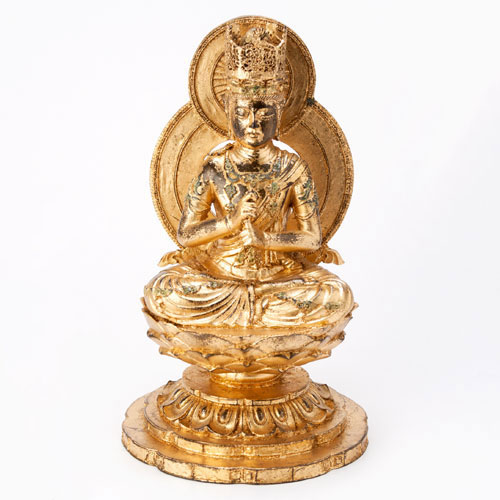 楽天市場】高岡銅器 大日如来像（未入魂） 銅製 作者：村田宏 Takaoka