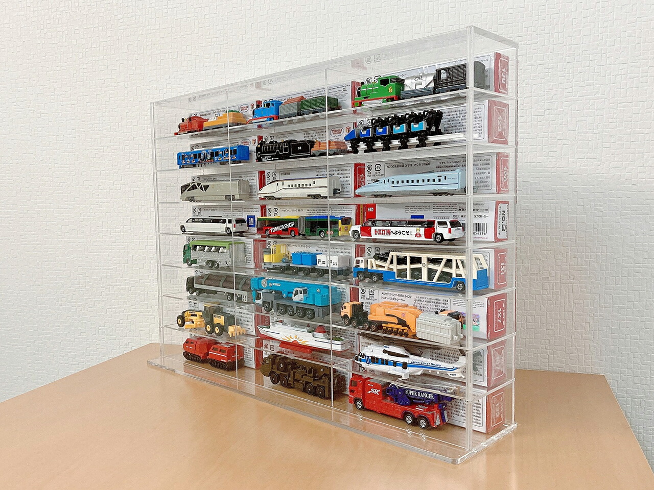 楽天市場】【送料無料】 アクリル枠 アクリル棚 アクリル扉 ロング