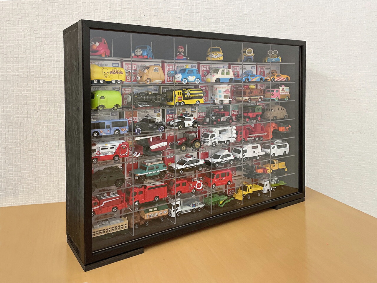 楽天市場】【送料無料】 木枠 アクリル棚 アクリル扉 コレクション