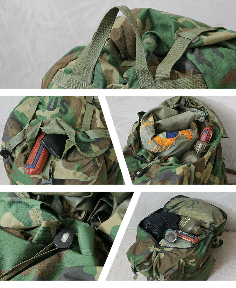 楽天市場】☆実物 USED 米軍 MCCEB EQUIPMENT バックパック ウッド