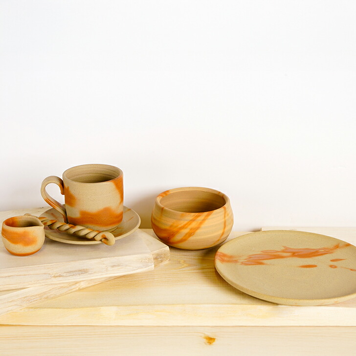 楽天市場】備前焼緋襷 抹茶茶碗 │ お茶碗 陶器 茶器 茶道 和食器 国産