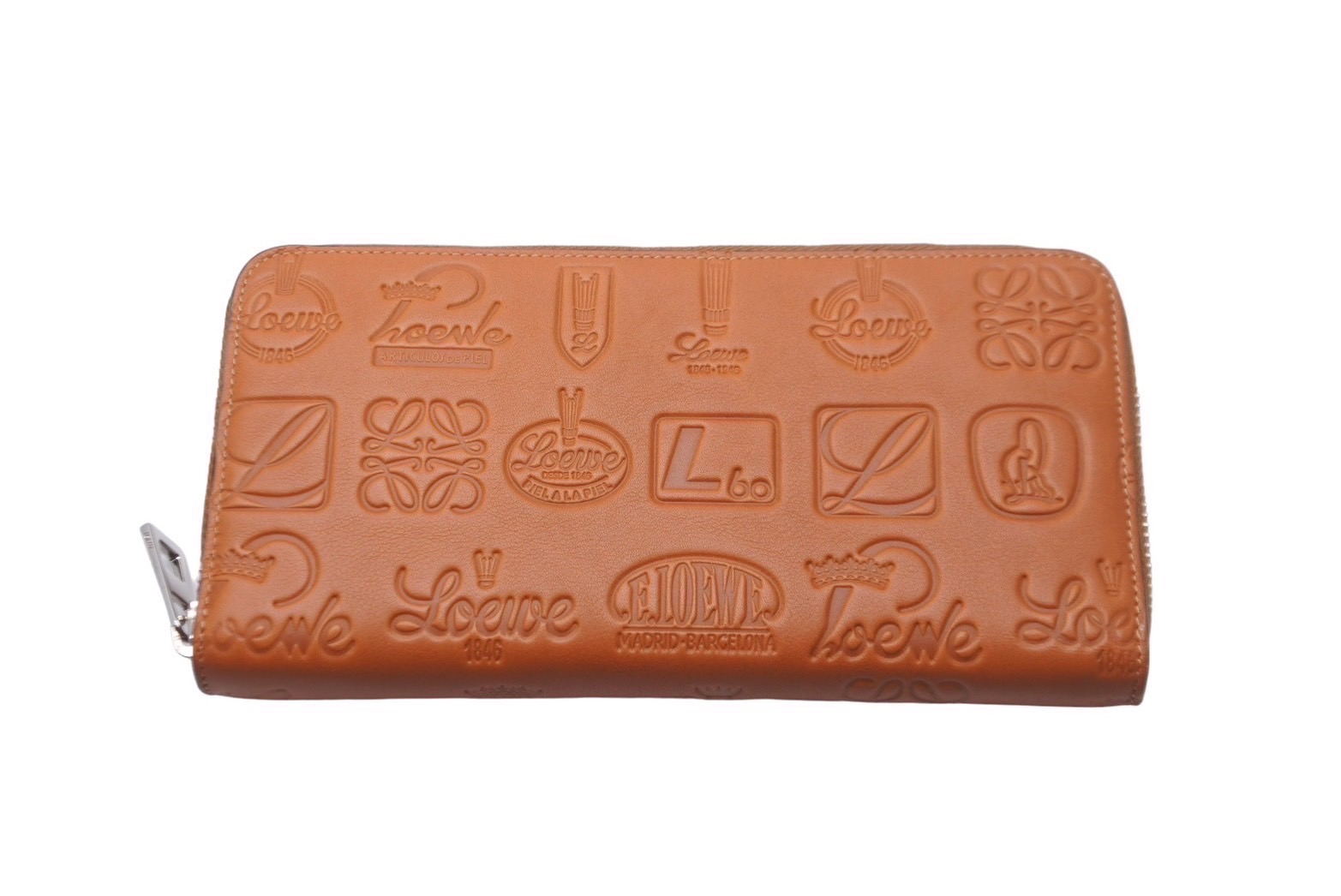 楽天市場】極美品 LOEWE ロエベ 長財布 170周年 シグネチャー ラウンド