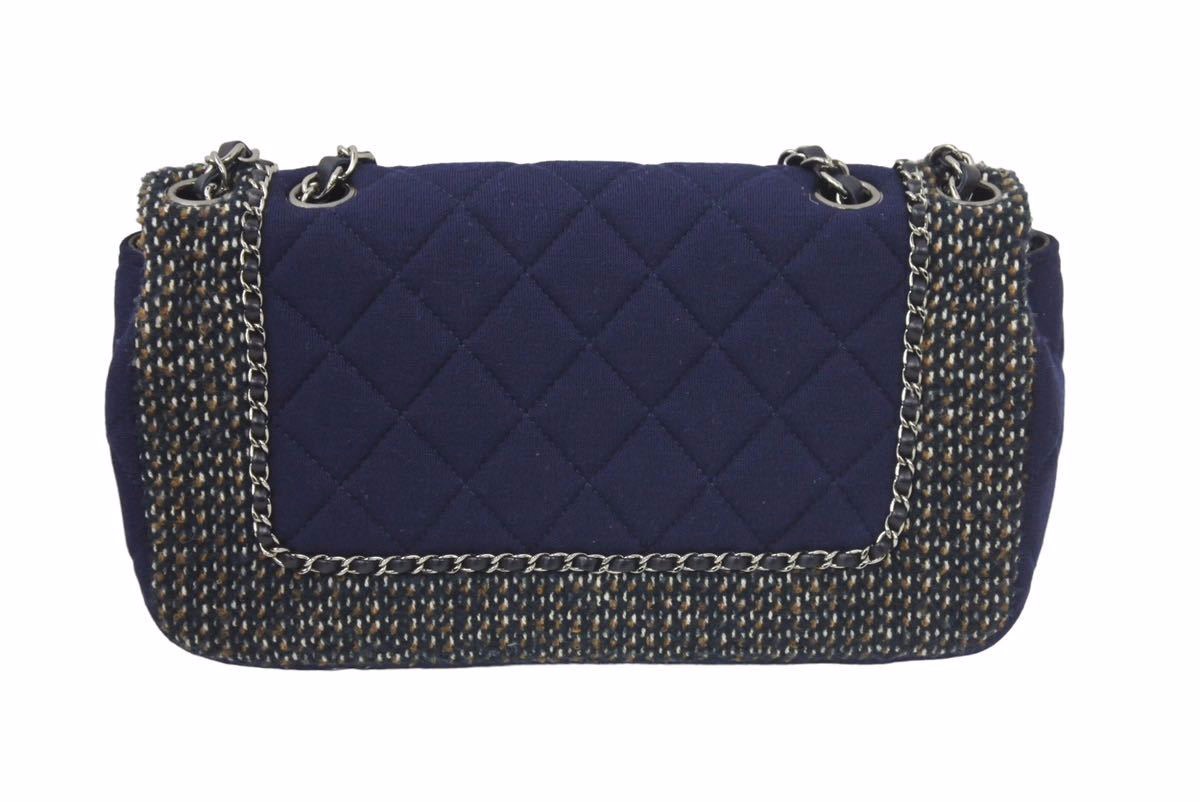 楽天市場】CHANEL シャネル マトラッセ ツイード Wチェーン ショルダー
