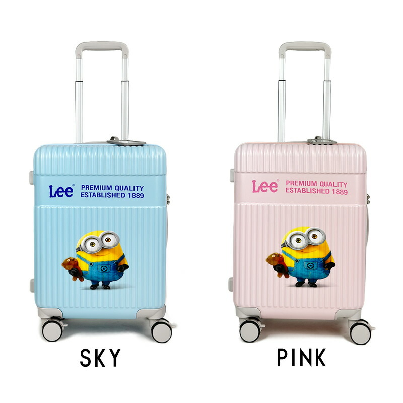 楽天市場】Lee リー ミニオン スーツケース キャリーケース キャリー