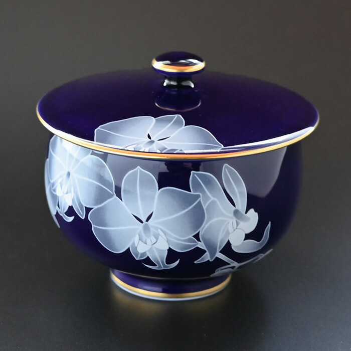 楽天市場】香蘭社 ルリ胡蝶蘭茶器揃 有田焼 日本製 おしゃれ 内祝い