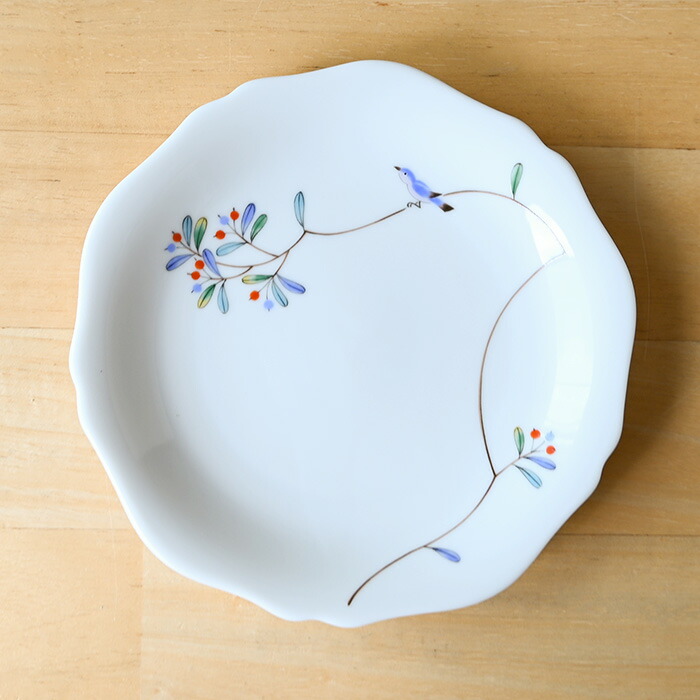 楽天市場】香蘭社 小鳥の詩 ペア中皿 有田焼 皿 食器 セット おしゃれ