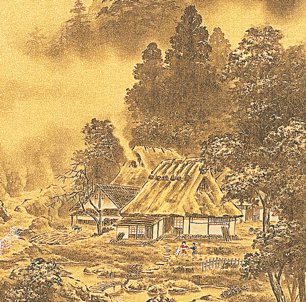 楽天市場】掛け軸 掛軸（かけじく） 開運四神相応山水（今井 玲豊