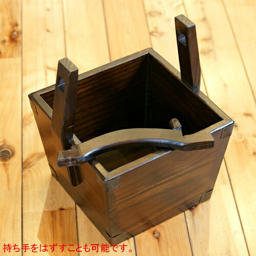 楽天市場】こだわりの火鉢道具 炭道具 炭斗箱(炭とり箱)アンティーク調