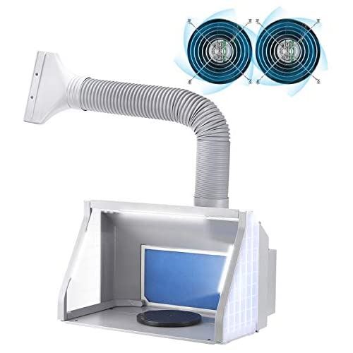 楽天市場】Anesty 塗装ブース スプレーブース 2基フアン LED照明 明る