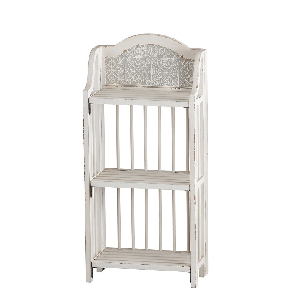 楽天市場】ラック インテリア エンボス加工 タイル調 収納 オープン