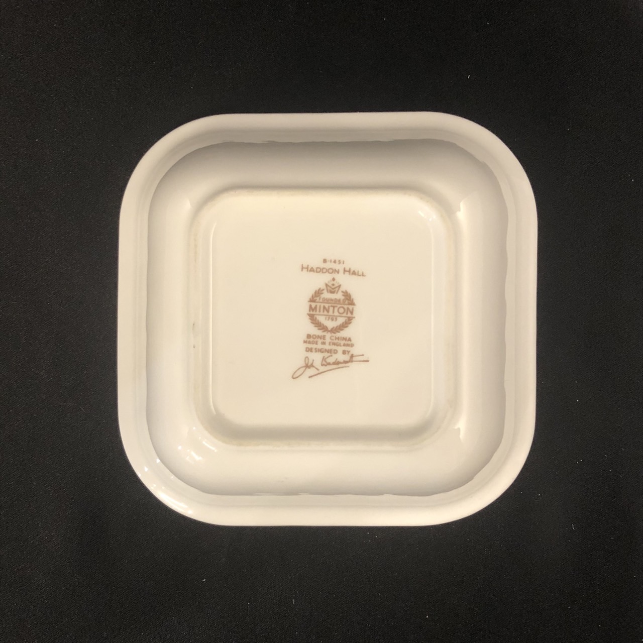 楽天市場】ミントンハドンホールミニスクエアプレート、小皿