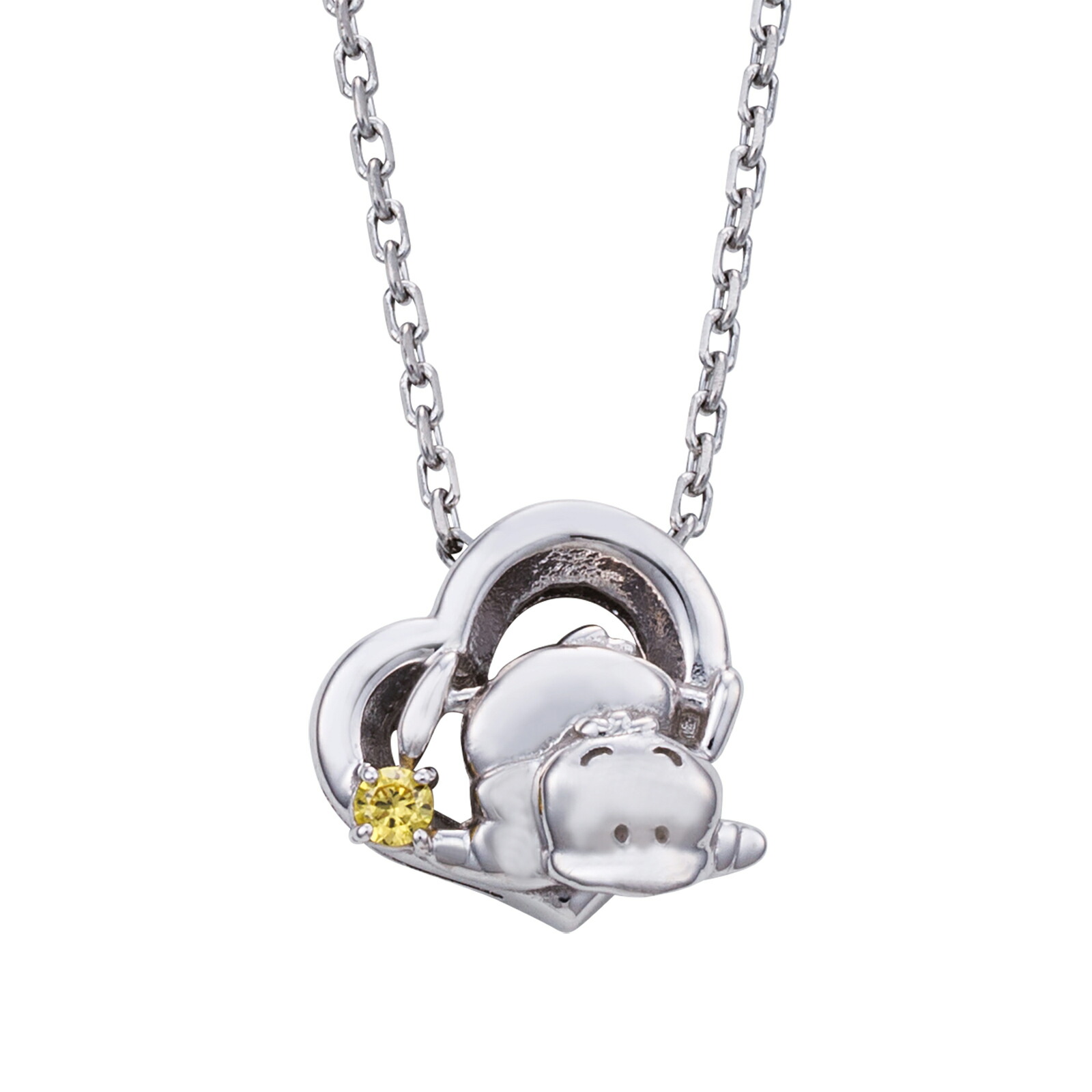 楽天市場】あひるのペックル ネックレス はぴだんぶい ハート サンリオ