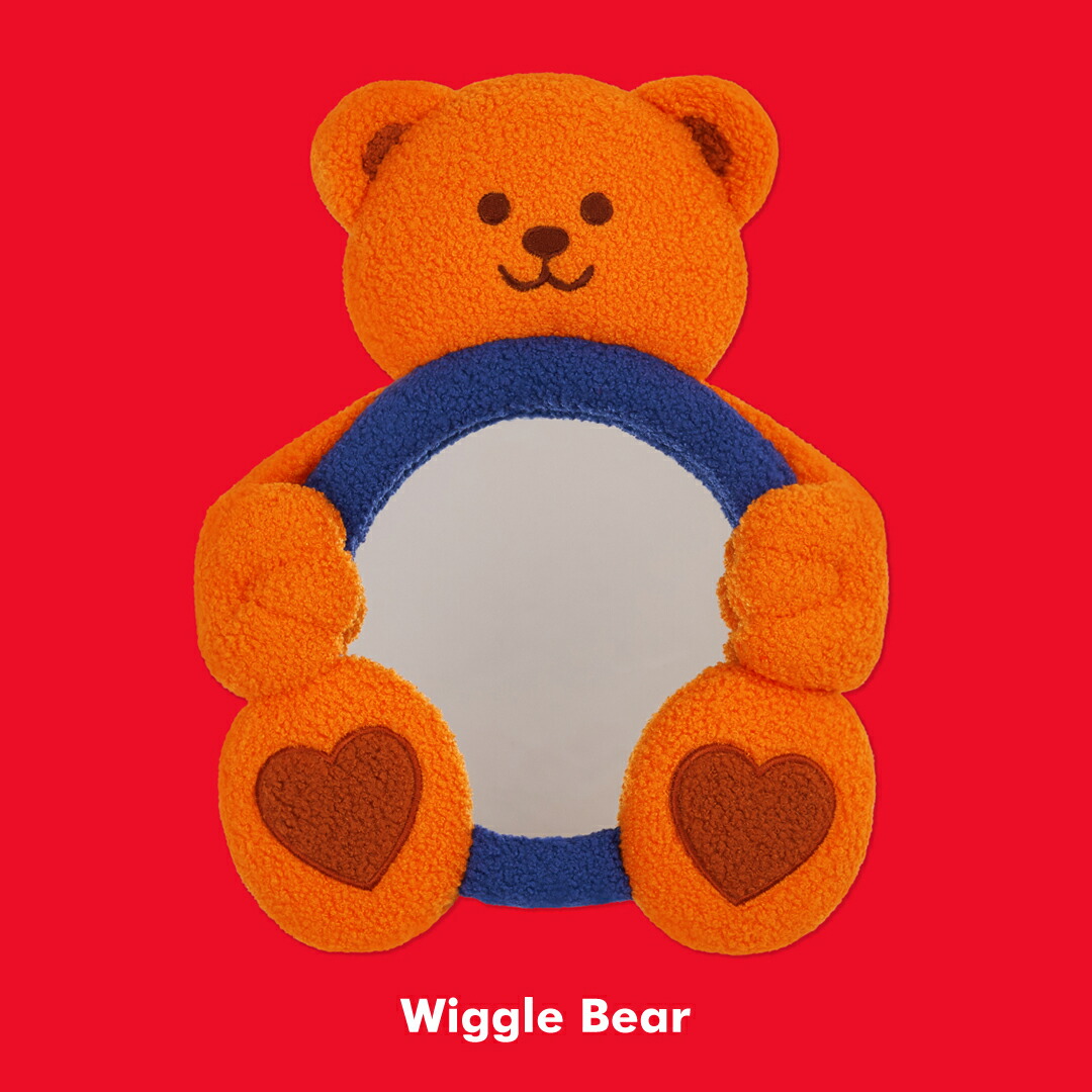 楽天市場】【wiggle wiggle 公式】 タフティングミラー 鏡 もこもこ