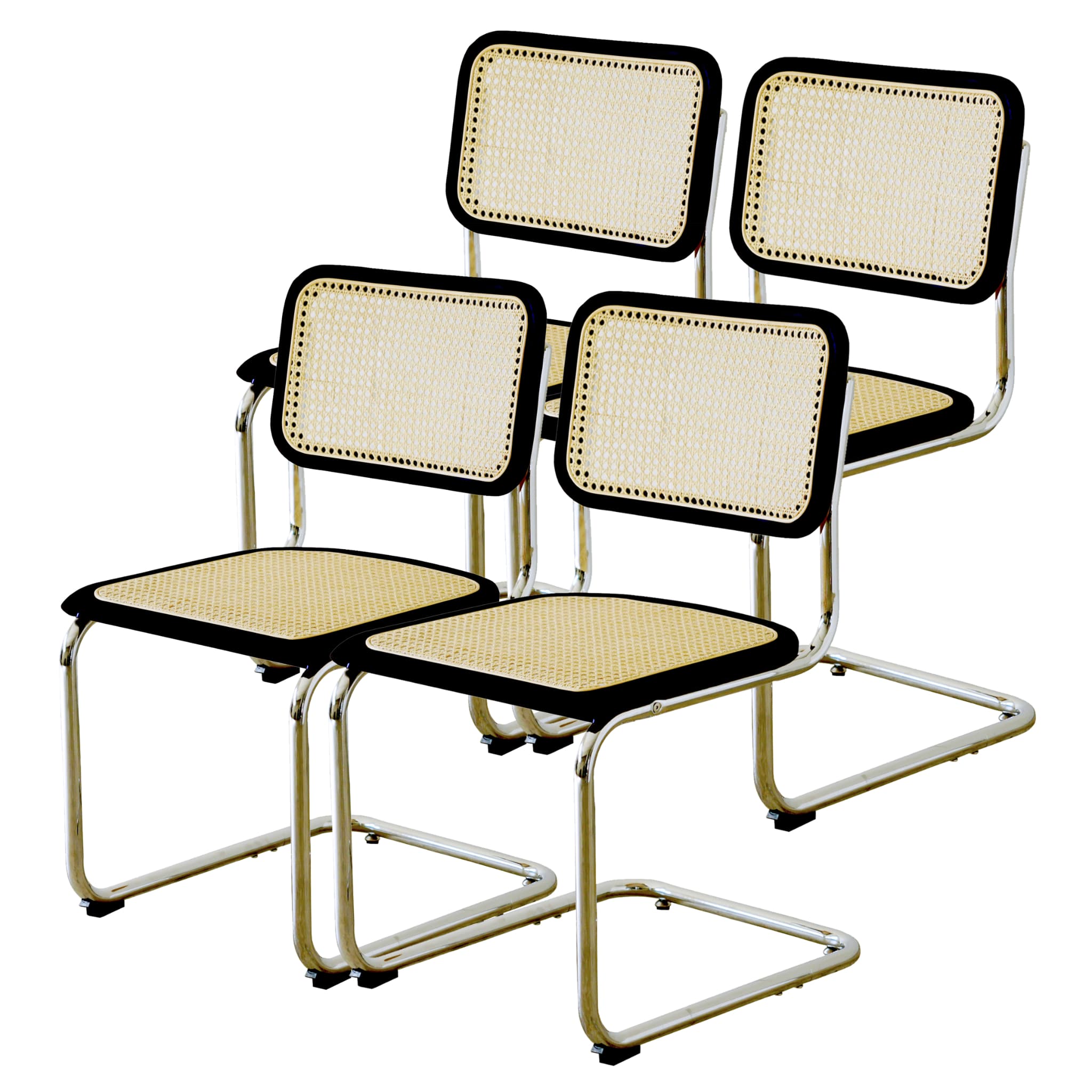 楽天市場】【4脚セット】 マルセル・ブロイヤー チェスカチェア アーム