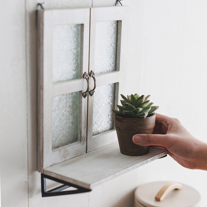 楽天市場】シェルフ 木製 ラック ウォールシェルフ ウォールラック