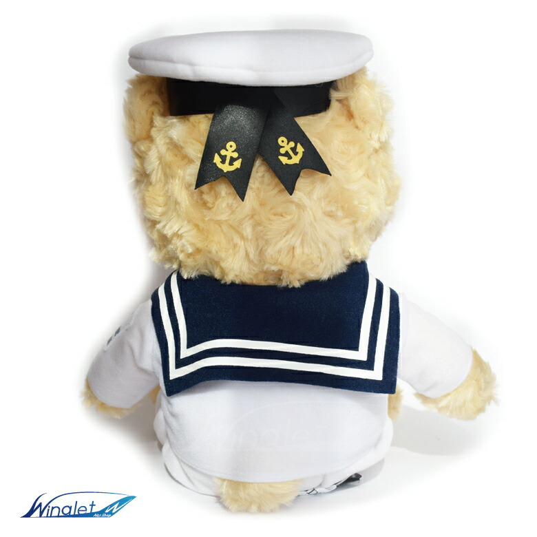 楽天市場】ラッピング 無料 海上自衛隊 セーラー テディベア 自衛隊