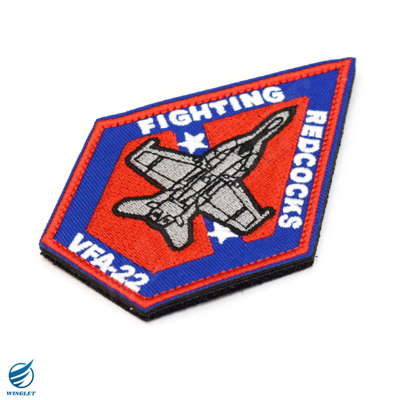 楽天市場】アメリカ海軍 第22戦闘攻撃飛行隊 レッドコックス 刺繍