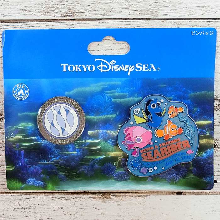 楽天市場】東京ディズニーシー ディズニー ピンバッチ 2個セット ニモ
