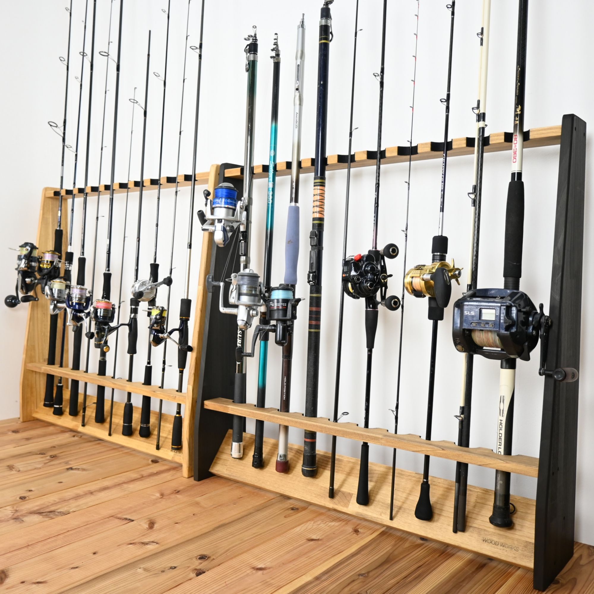 楽天市場】月間優良ショップ連続受賞 WOODWORKS 船竿・太竿・2ピース用