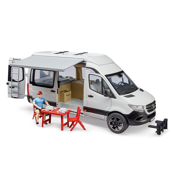 楽天市場】bruder ブルーダー MB キャンピングカー （フィギュア付き