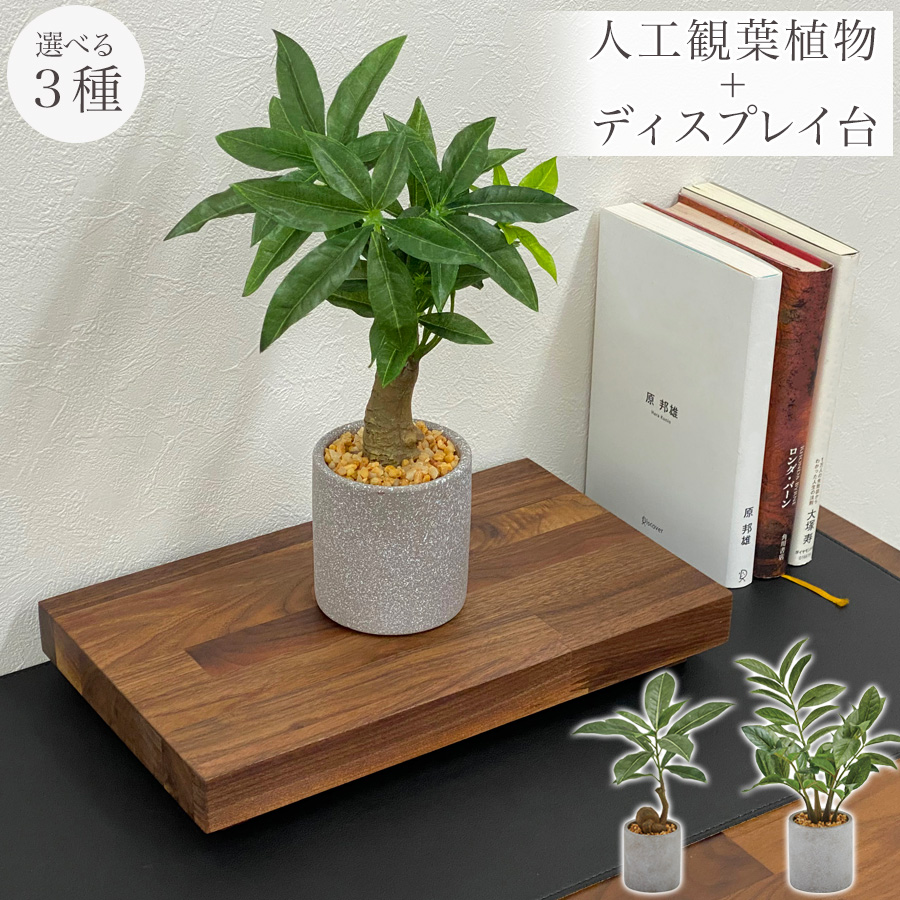 楽天市場】【ディスプレイ台+人工観葉植物】 観葉植物 造花 フェイク