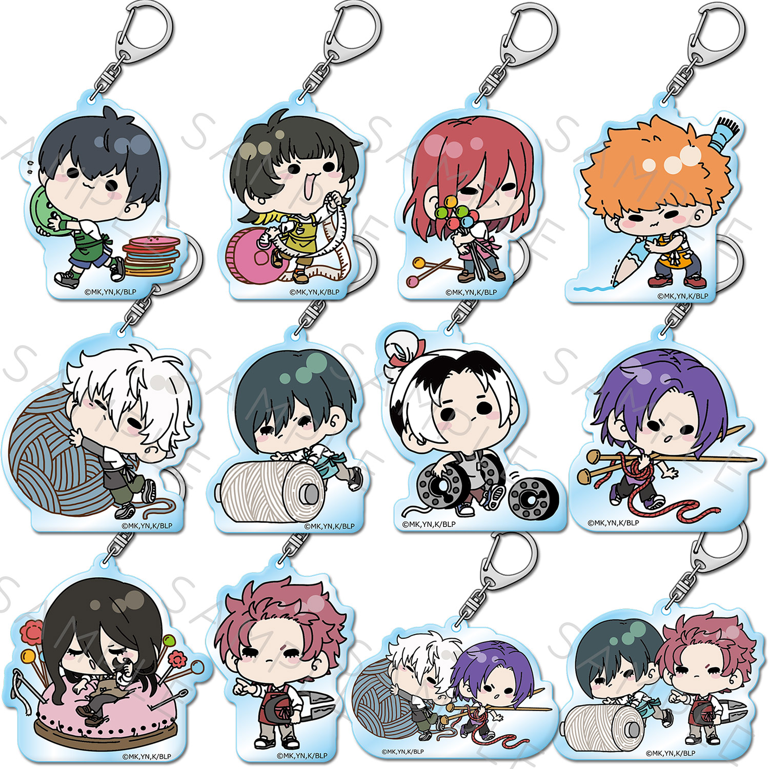 楽天市場】TVアニメ『ブルーロック』第6弾 アクリルキーホルダー 潔世