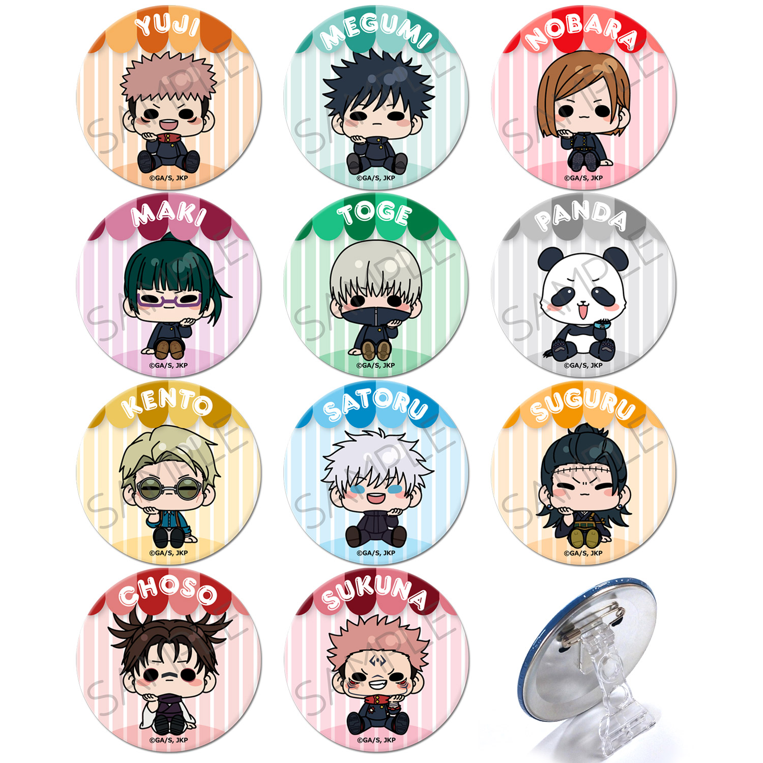 楽天市場】呪術 廻 戦 グッズ 缶 バッジの通販