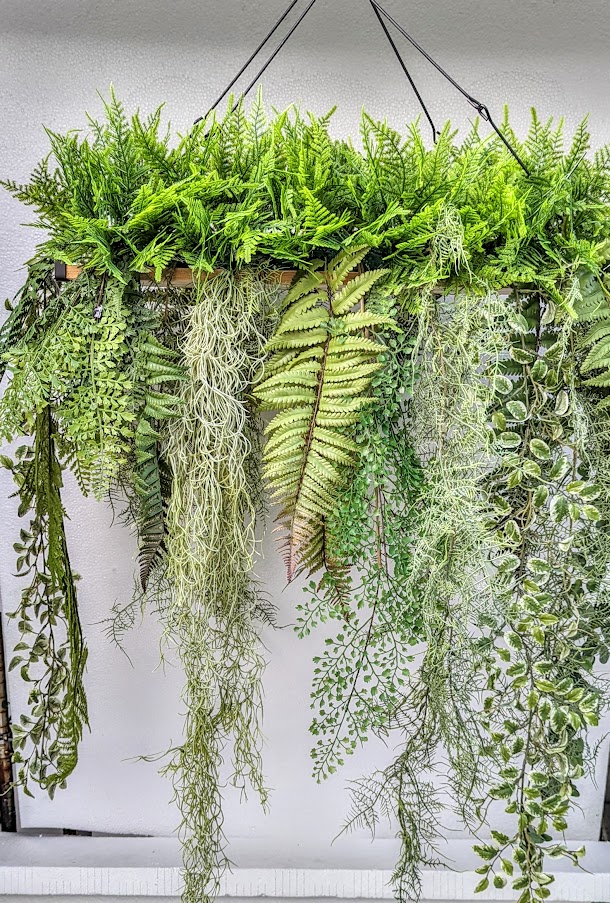楽天市場】人工観葉植物 フェイクグリーン ハンギンググリーン 送料