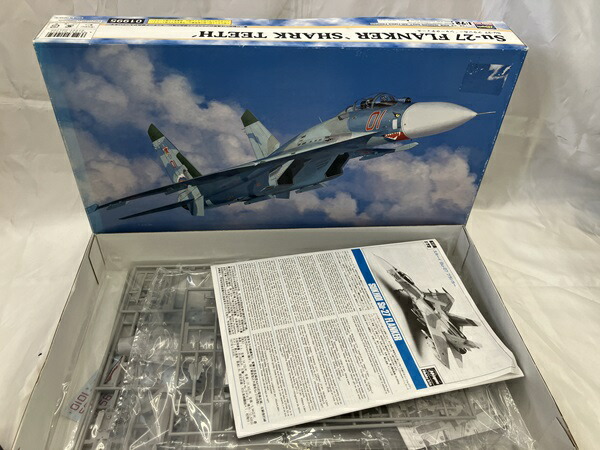 楽天市場】【中古】【未組立】1/72 Su-27 フランカー シャークティース