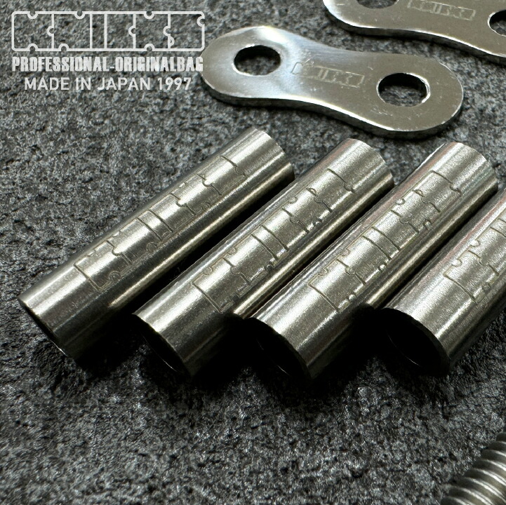 楽天市場】[即日出荷] KNICKS ニックス チタン金具一式 パイプロゴ入り