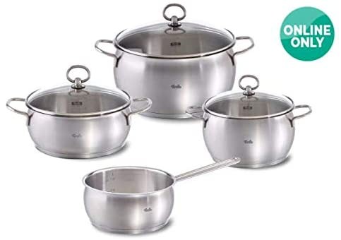 楽天市場】フィスラー (Fissler) 7点セット 両手鍋 シルバー