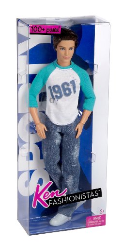 楽天市場】バービー ファッショニスタ ケン スポーティ ケン (V3397