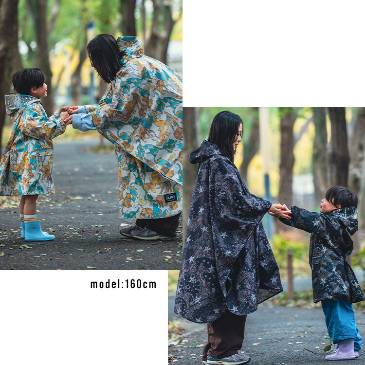 楽天市場】《送料無料》【KiU公式】レインポンチョ 2ND【防水 撥水