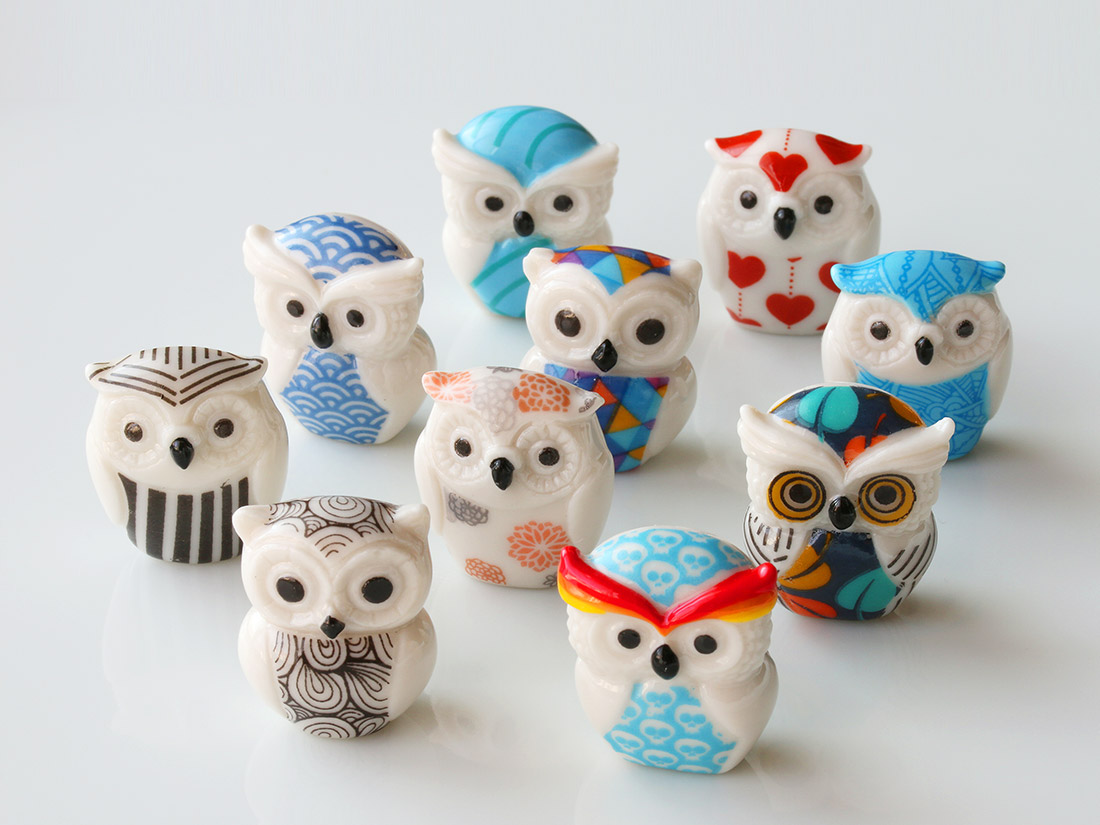 楽天市場】プリムフェーブ フクロウ(10個入) : ラッピングストア