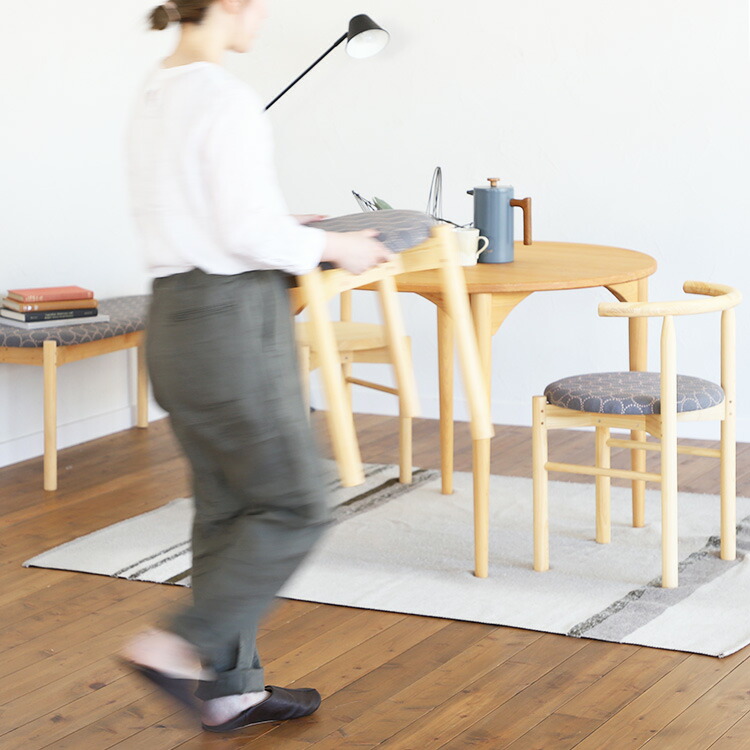 楽天市場】丸スツール ミナペルホネン リビング ダイニング デスク