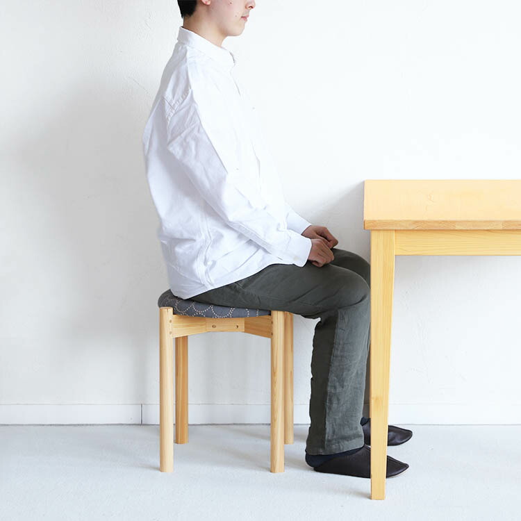 楽天市場】丸スツール ミナペルホネン リビング ダイニング デスク